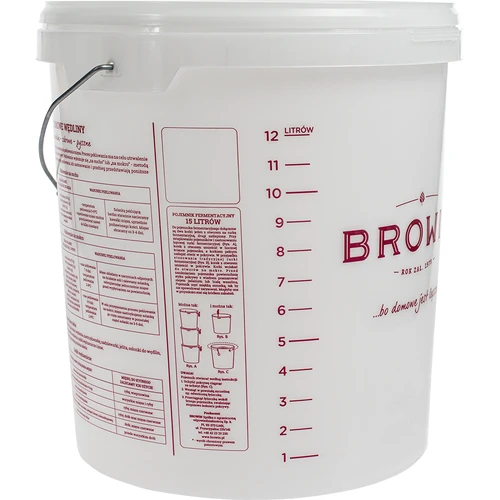 Recipiente de fermentación - impresión, tapa, 15 L - 4