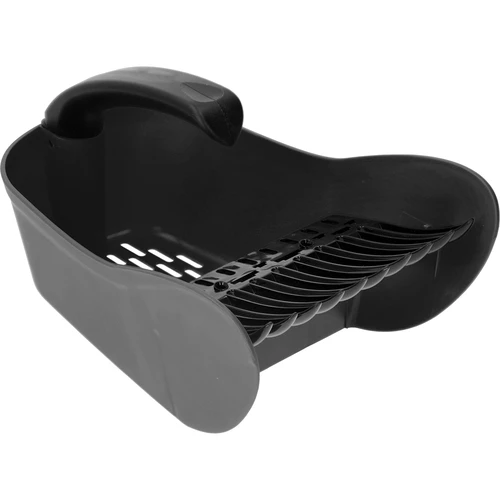 Recogedor de frutas pequeñas de plástico negro  - 1 