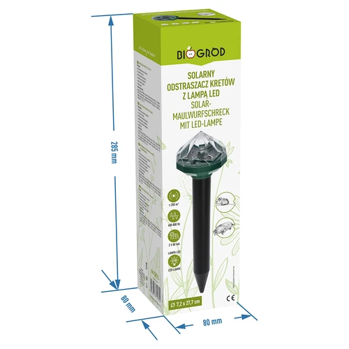 Repelente de topos solar LED - 9