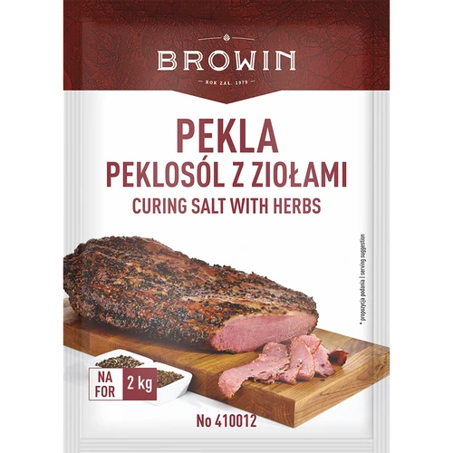 Sal de curado con hierbas "Pekla" - 70 g