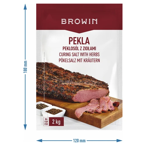 Sal de curado con hierbas "Pekla" - 70 g - 7