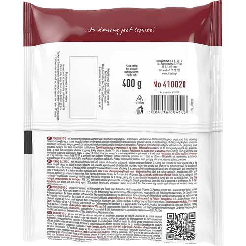 Sal de curado Vit-C - 400 g - 2