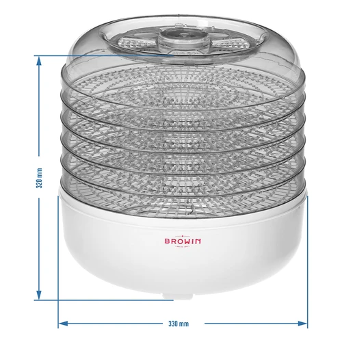 Secador de alimentos, 125 W - 9