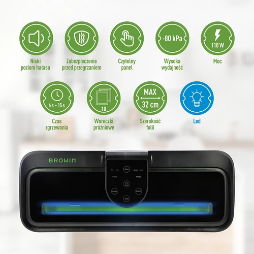 Selladora al vacío - premium LED - 7