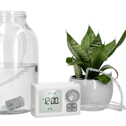 Sistema automático de riego para plantas en maceta