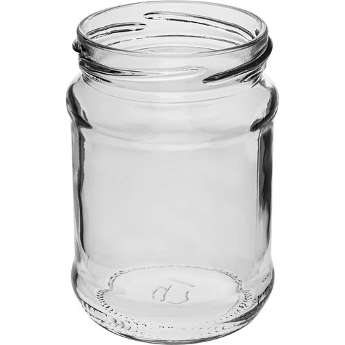 Słoik 250 ml fi 66/4 zakrętka czarna - 6 szt. - 4