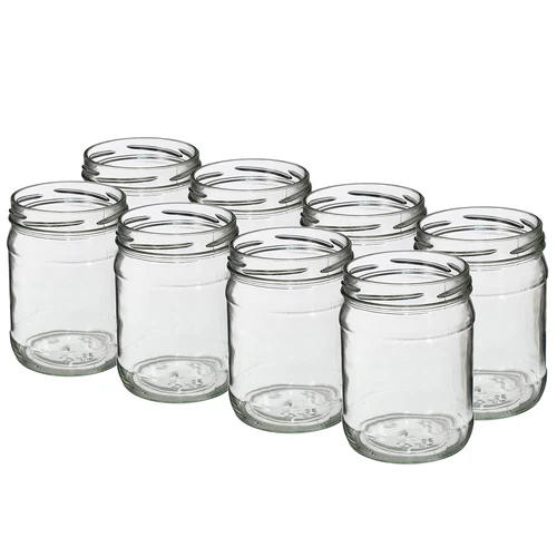 Słoik TO 500 ml fi 82/6 - 8 szt.