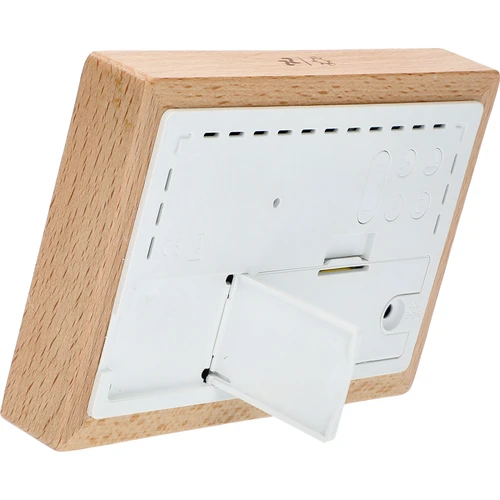 SOENS Estación meteorológica-electr sin cable con sensor iluminado de madera - 5
