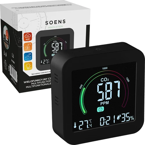SOENS Sensor de calidad del aire multifuncional - 5
