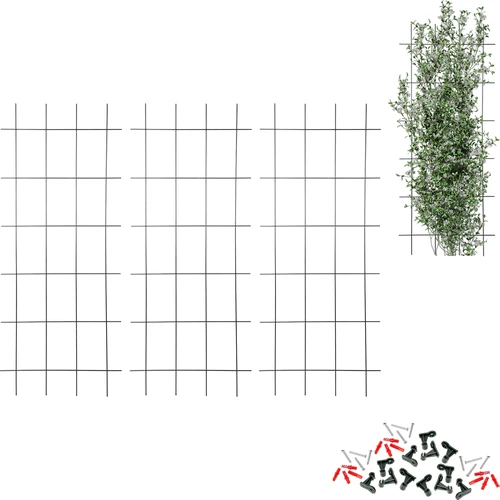 Soporte para plantas - enrejado (150cm x 60cm) 3 piezas  - 1 