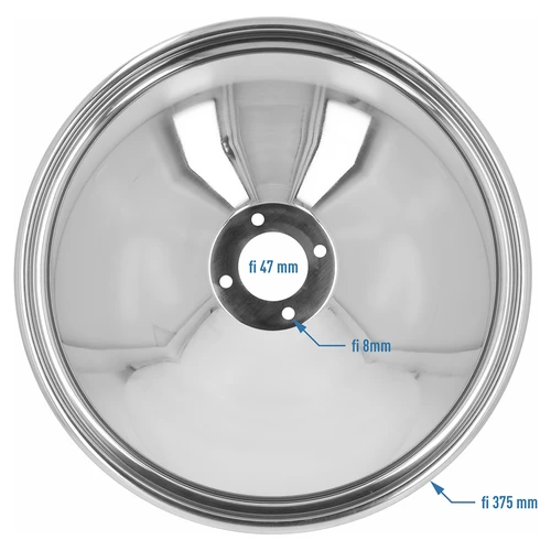 Tapa Convex 30 L para recipiente de acero - 4