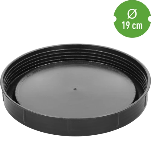 Tapa de rosca para bidón cuadrado 20 L, diámetro 19 cm - 2