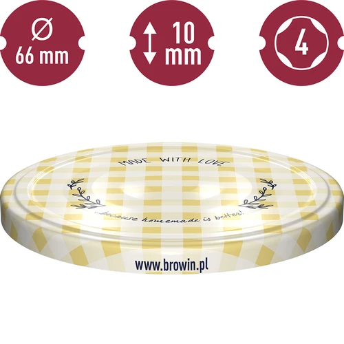 Tapa fi66 cuadrícula - 10 uds. - 10
