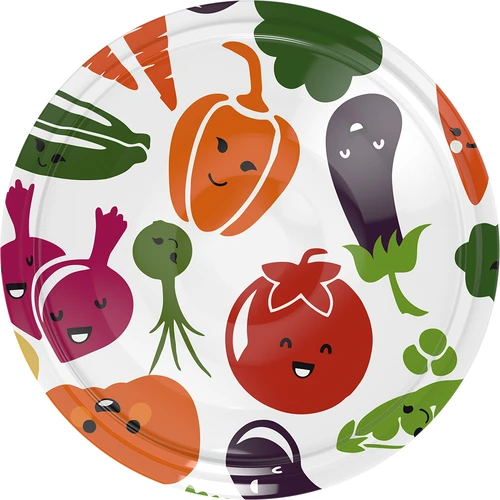 Tapa fi66 verduras - 10 uds.  - 1 