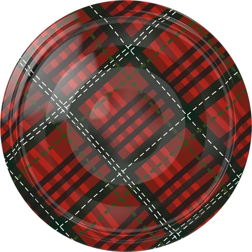 Tapa fi82/6 cuadros escoceses mix - 10 uds. - 5