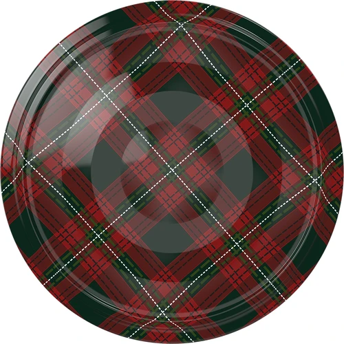 Tapa fi82/6 cuadros escoceses mix - 10 uds. - 3