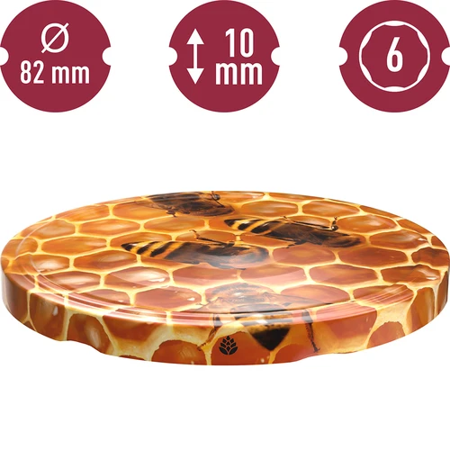 Tapa fi82/6 panal de miel - 10 uds. - 4