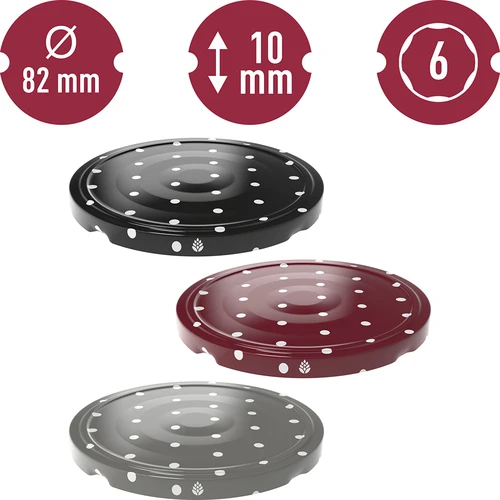 Tapa fi82/6 puntos mix - 10uds. - 2