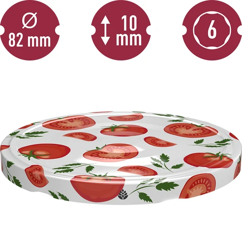 Tapa fi82/6 tomate - 10uds. - 3