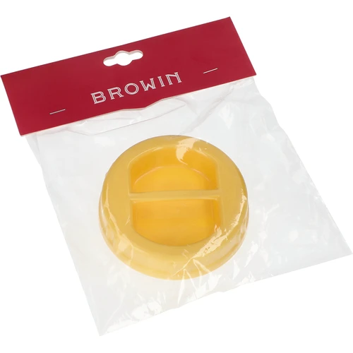 Tapa TO Ø 100 mm amarilla, de plástico, con asa, para tarros de vidrio - 5