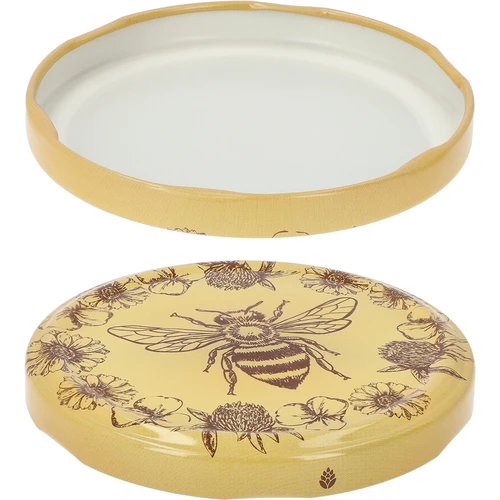 Tapa Twist-Off con diseño Miel 1, fi 82/6, 10 uds. - 2