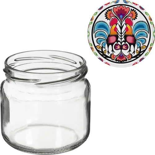 Tarro 370ml con tapa de color fi82/6 - 6 unidades - 5