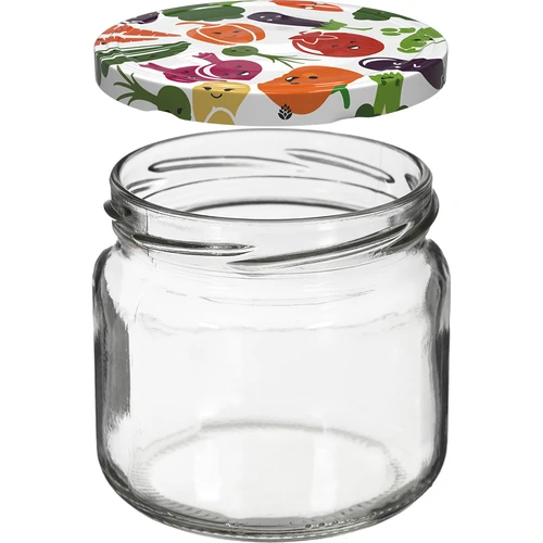 Tarro 370ml con tapa de color fi82/6 - 6 unidades - 3