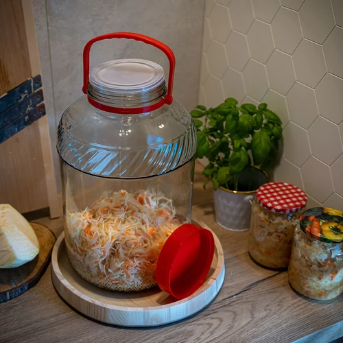 Tarro de 10L con tapa de plástico - 7