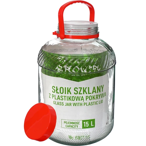 Tarro de 15L con tapa de plástico - 3