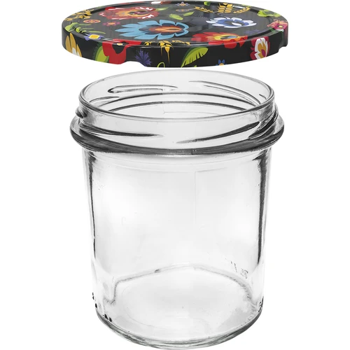 Tarro de 350 ml con tapa de colores - 6 uds. - 4