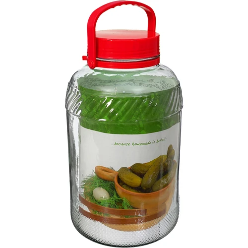 Tarro de 8L con tapa de plástico - 3