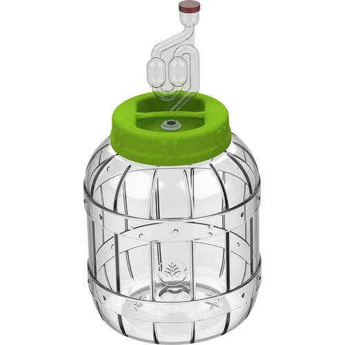 Tarro irrompible y multifuncional para fermentación de 3L  - 1 