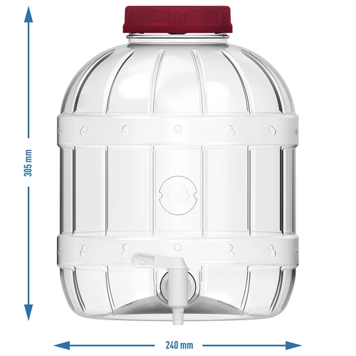Tarro multifuncional con grifito 10L - 8