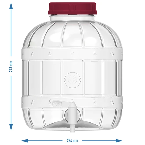 Tarro multifuncional con grifito 8L - 9