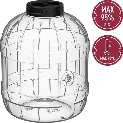 Tarro multifuncional de 12L con tapa - 4