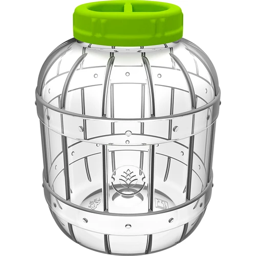 Tarro multifuncional de 5L para encurtir + pinzas - 2