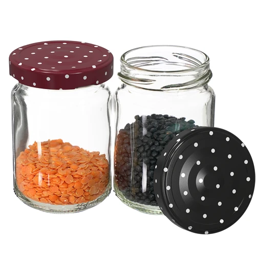 Tarro TO 156ml con tapa de color fi53/4 -6 unidades. - 6