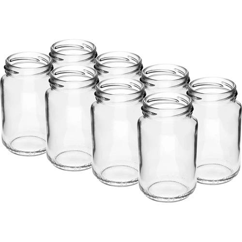 Tarro TO 190ml con tapa de color fi53 - 8uds. - 5