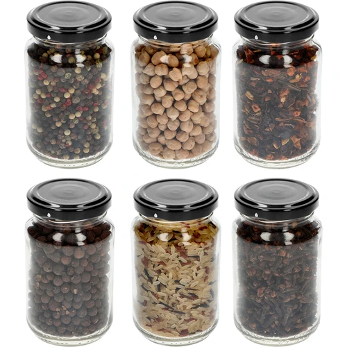 Tarro TO 190ml con tapa de color fi53 - 8uds. - 9