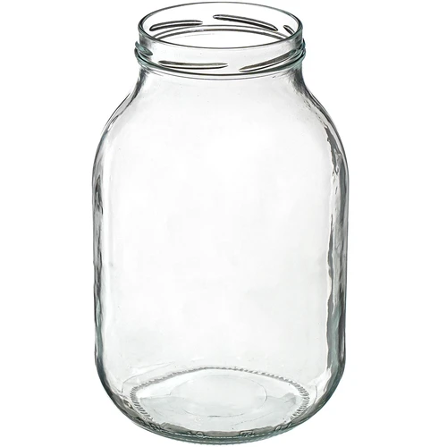 Tarro TO 3L con tapa de plástico + pinzas fi100 - 2
