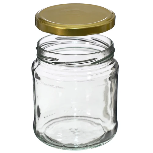 Tarro TO 500ml con tapa dorada fi82/6 - 6 unidades - 2