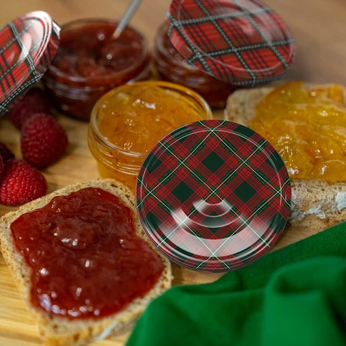 Tarro TO 65ml con tapa de color fi66 - 6 uds. - 8