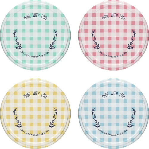 Tarro TO 65ml con tapa de color fi66 - 6 uds. - 5