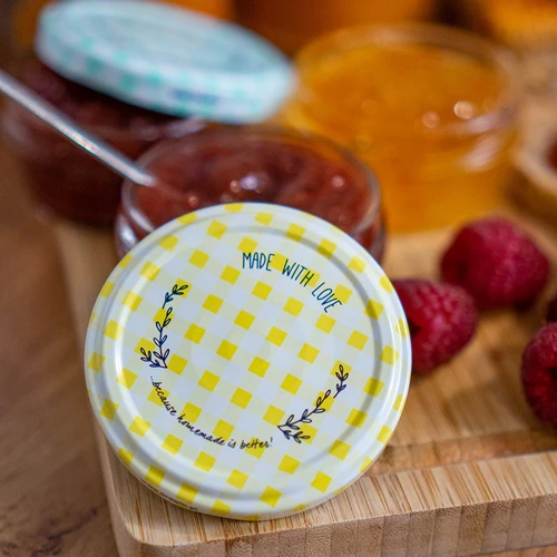 Tarro TO 65ml con tapa de color fi66 - 6 uds. - 10