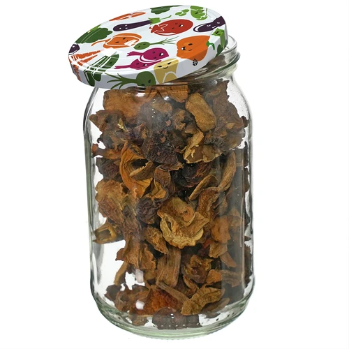 Tarro TO 900ml con tapa de colores fi82/6 - 6 unidades - 16