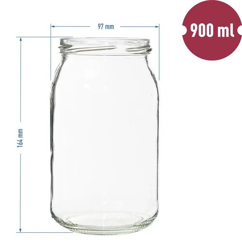 Tarro TO 900ml fi82/6 - 8uds. - 6