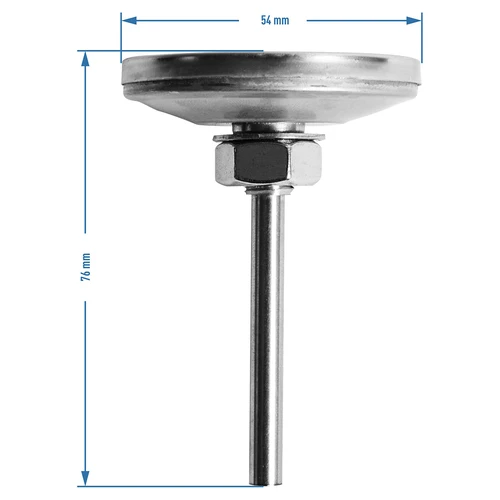 Termometr do wędzarni i BBQ (0°C do +250°C) 5,2cm - 8
