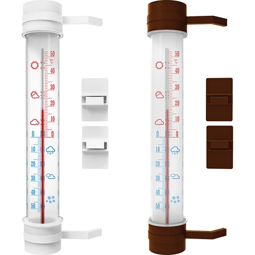 Termometr zewnętrzny  (-50°C do +50°C) 23cm mix, polska produkcja