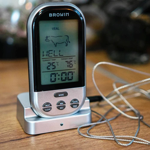 Termómetro de cocina inalámbrico, sonda (0/250C) - 4
