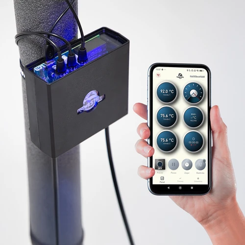 Termómetro de destilación hawkSTILL Wi-Fi con función de encendido y apagado de la resistencia - 4